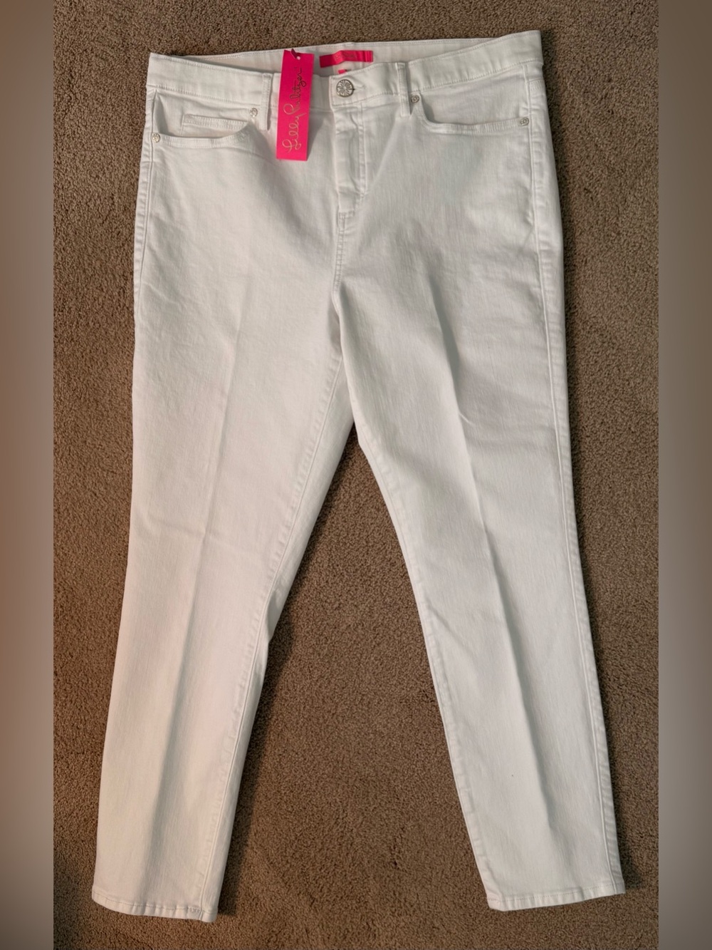 🆕 LILLY PULITZER SOUTH OCEAN HIGH RISE JEANS